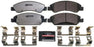 Front Brake Pads for Cadillac Escalade 2008-20 |Chevrolet Silverado 2007-19 |Tahoe 2008-20 - Truck & Tow Carbon-Fiber Ceramic Brake Pads with Installation Hardware, Z36-1363