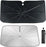 2026 Model Foldable Car Front Window Sunshade Cover, 90-Degree Rotatable UV Protective Sunshade, Compatible with Sedans and Trucks