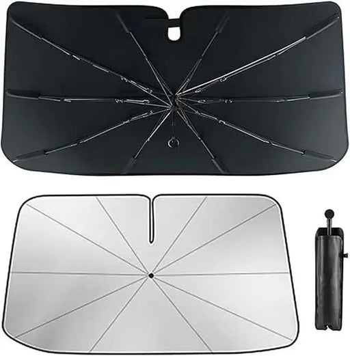 2026 Model Foldable Car Front Window Sunshade Cover, 90-Degree Rotatable UV Protective Sunshade, Compatible with Sedans and Trucks