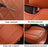 Premium Waterproof Nappa Leather Car Seat Covers Full Set – Universal Fit Seat Covers for Cars, SUVs & Trucks – 5 Seat Automotive Interior Protector, Brown