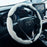 Car Steering Wheel Cover, Non Slip Design Steering Wheel Protector, Universal Car Steering Wheel Cover for 15 Inch, Decor Gadgets, Car Accessories, Men Gifts, Car Essentials, Vehicle, for Racing anti Slip Sport All Season Use