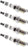 Iridium IX Spark Plug LFR5AIX-11 (4 Pack) Compatible with TOYOTA CAMRY LE 2010-2014 2.5L/2494Cc