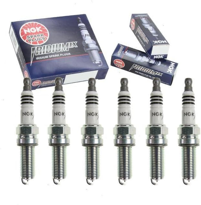 NGK Iridium IX Spark Plug LFR6AIX-11 (4 Pack) Compatible With SUBARU IMPREZA WRX 2006-2011 2.5L/2458cc