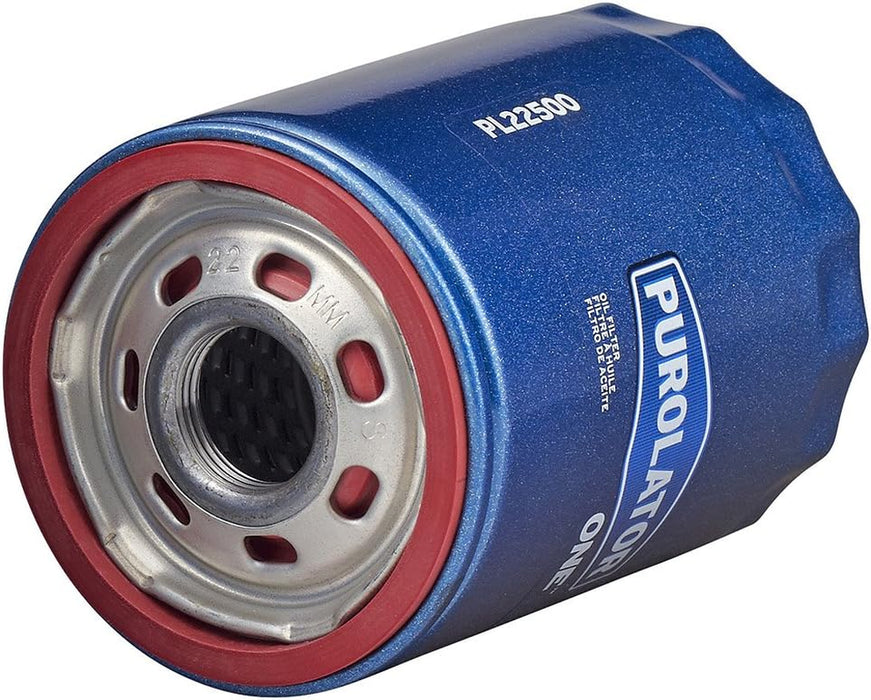 PL22500 one Advanced Engine Protection Spin on Oil Filter Compatible with Ford F-150, Explorer, Edge, Chevrolet Silverado 1500, Traverse, Tahoe, GMC Acadia, Sierra 1500 and Yukon