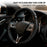 Car Steering Wheel Cover, Non Slip Design Steering Wheel Protector, Universal Car Steering Wheel Cover for 15 Inch, Decor Gadgets, Car Accessories, Men Gifts, Car Essentials, Vehicle, for Racing anti Slip Sport All Season Use