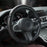 Car Steering Wheel Cover, Non Slip Design Steering Wheel Protector, Universal Car Steering Wheel Cover for 15 Inch, Decor Gadgets, Car Accessories, Men Gifts, Car Essentials, Vehicle, for Racing anti Slip Sport All Season Use