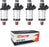 Set of 4 Fuel Injector Compatible with Honda Accord 2.3L 98-02 Civic 1.6L 96-00 CR-V 2.0L 97-98 Odyssey 1998 for Acura Integra 96-01 RL 96-99 TL 96-98 CL 1999 Replace 06164P2J000 06164-P2J-000 1 Hole