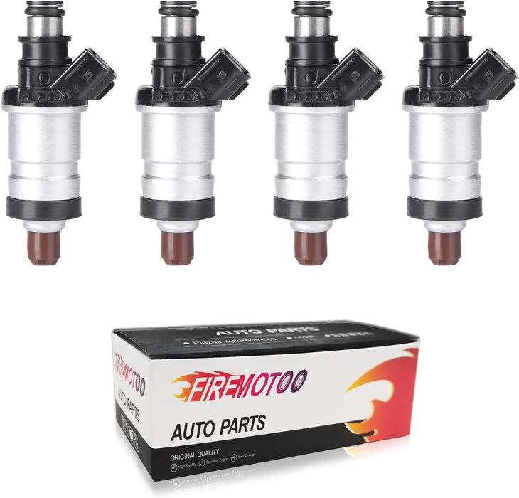 Set of 4 Fuel Injector Compatible with Honda Accord 2.3L 98-02 Civic 1.6L 96-00 CR-V 2.0L 97-98 Odyssey 1998 for Acura Integra 96-01 RL 96-99 TL 96-98 CL 1999 Replace 06164P2J000 06164-P2J-000 1 Hole
