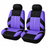 Car Seat Covers for 5 Seats Universal, Fabric Breathable Car Front & Rear Seat Protectors, with Tire Track Details.