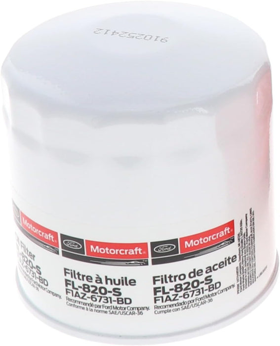 Engine Oil Filter - FL-820-S (OE Replacement for Select Models and Years of Ford, Lincoln, & Mercury Vehicles)