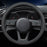 Universal Nappa Leather Steering Wheel Cover 15 Inch – Non-Slip Soft Grip Car Wheel Cover for Cars, SUVs & Trucks – Black