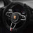 Fluffy Steering Wheel Cover Universal 15 Inch – Soft Plush Faux Fur, Non-Slip Winter Grip for Cars, SUVs & Trucks – Black