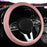 15" Universal Steering Wheel Cover – Advanced Breathable Microfiber Leather, Anti-Slip Design, All-Season Comfort, Green