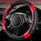 Premium Universal Sport Steering Wheel Cover 14.5-15 Inch – Soft Microfiber Leather, Anti-Slip Grip, Comfortable Fit for Most Cars, SUVs & Trucks – Black & Yellow