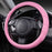 Premium Universal Sport Steering Wheel Cover 14.5-15 Inch – Soft Microfiber Leather, Anti-Slip Grip, Comfortable Fit for Most Cars, SUVs & Trucks – Black & Yellow