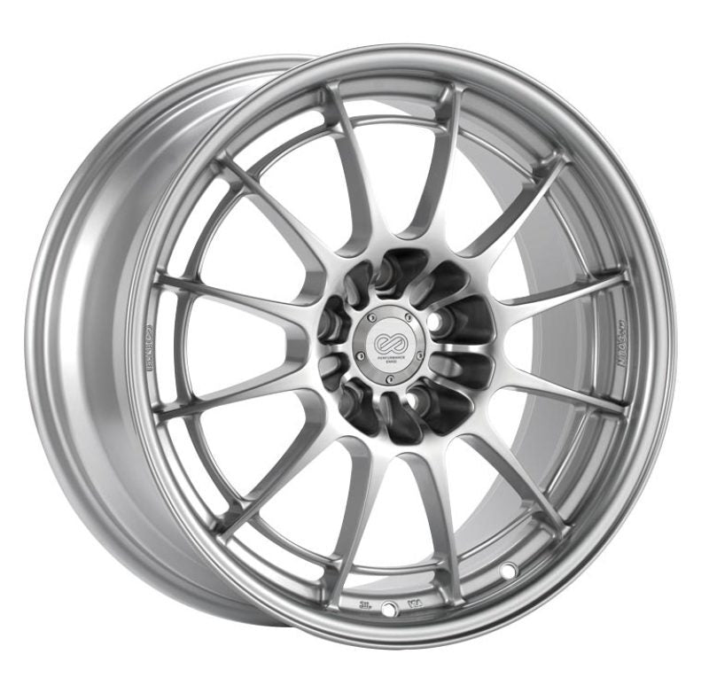 Enkei NT03+M 18X9.5 5X114.3 40Mm Offset 72.6Mm Bore Silver Wheel for G35/350Z