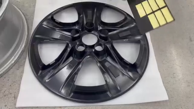 4-Pack Wheel Skins Compatible with Toyota RAV4 / RAV4 Hybrid 2019 2020 2021 2022 2023 2024, 17" 17 Inch Alloy Wheel, Snap-On Wheel Cover Replacement, Black Color